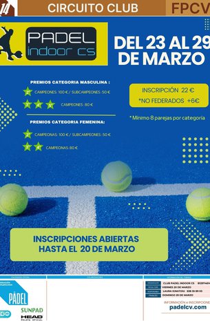 PADEL INDOOR CASTELLON CCLUB